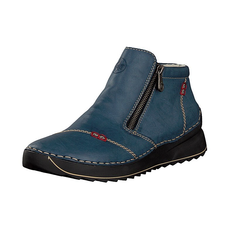 Damske Cizmy Rieker 51561-14, Modre
